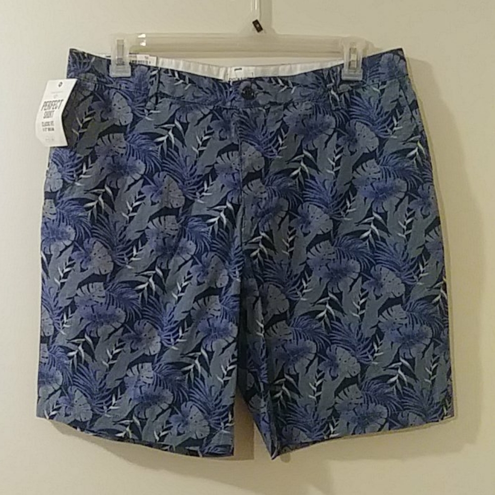 Dockers Perfect Short Classic Fit Blue Rainforest